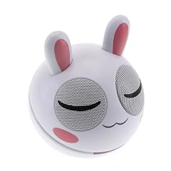 Kitsound Hasen Buddy Tragbarer Lautsprecher Kompatibel mit iPod / iPhone / iPad
