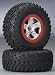 Traxxas FR Satin Chrome Wheels and Off-Road Ti TRA