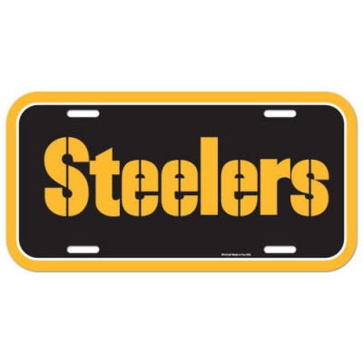 Pittsburgh Steelers License Plate