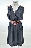 IMAGE OF French Connection Grey and Multi Beaded Dress