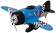 Classic Wing Airplane Pullback - Blue Monoplane