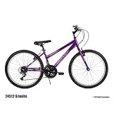 Women's Huffy 24 inch Granite Mountain Bike Electric Purple Metallic