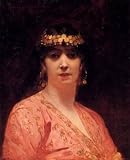 12X16 inch Constant Benjamin Portrait Of An Arab Woman Canvas Art