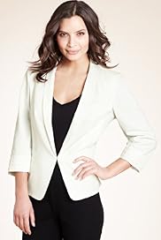Shawl Collar Single Breasted Stretch Jacket