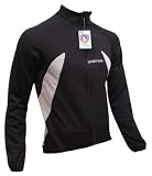 Herren Radtrikot Langarm Fahrradtrikot Funktionsshirt Innenseite Nicht Angeraut (für Sommer und Frühlings)