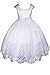 AMJ Dresses Inc Big Girls' Flower Girl Communion Dress