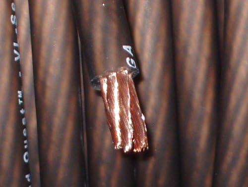 Economy BLACK 4 Gauge Power/Amplifier Wire (5' Increments, CUT-TO-ORDER) 4 AWG Primary Cable, Each Unit Purchased = 5 Feet