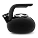 KitchenAid Teakettle 1.5-Quart Porcelain Enamel on Steel Curling Kettle , Black