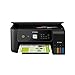 Epson EcoTank ET-2720 Wireless Color All-in-One Supertank Printer with Scanner and Copier - Black