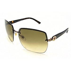 GUCCI 2864 S Sunglasses 2864S Brown Havana VXPYY Shades