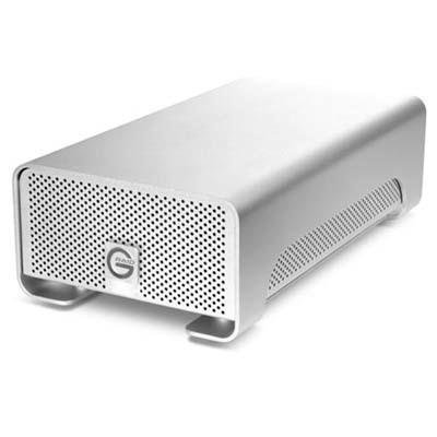 G-Tech G-RAID2 - Hard drive array - 1.5 TB - 2 bays ( SATA-300 ) - 2 x HD 750 GB - FireWire 800, Hi-Speed USB, FireWire 400 (external)