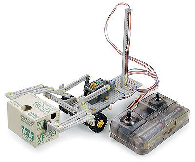 楽しい工作シリーズ No.162 リモコンロボット製作セット タイヤタイプ (70162)