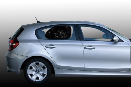 Imagen 2 de Unitec 73106 Lady Style Butterfly - Parasol estampado para luna trasera