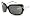 Shiny Black/Silver w/ Gray Lens