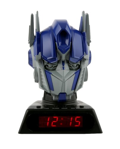 Transformers Optimus Prime Talking Projection Alarm Picture