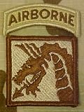 18th Airborne Corps Patch Desert with Airborne Tab