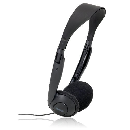 RCA HP335R Over-the-Ear Adjustable Headphones