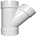 Charlotte Pipe 10 in. PVC DWV Wye