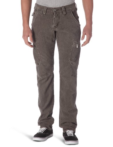 Timezone Herren Hose/ Lang, gestreift 26-0265, Gr. 30, Grau (6103 grey beige) Preisvergleich