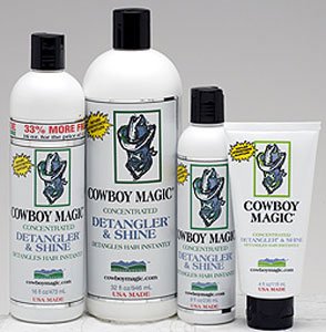 Charmar Land and Cattle Cowboy Magic  Shine Detangler for Horses, 1-Pint