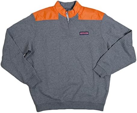 Vineyard Vines Men's Ripstop Shep Shirt Graphite Sweatshirt MD