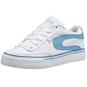 Duffs Gambler Vulk Women Sneaker, weiß / hellblau