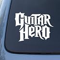 GUITAR HERO - Vinyl Car Decal Sticker #1776 | Vinyl Color: White