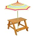 Picnic Table with Umbrella