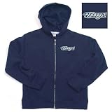 Toronto Blue Jays MLB Girls Lucky Full Zip Hooded Jacket (Navy)