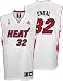 Shaquille O'Neal Miami Heat White Youth Replica Adidas NBA Jersey