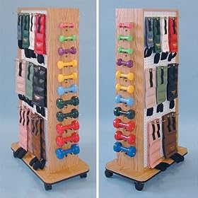 Joey Peg Rac -PegRac Element series Model 5129 - Storage rac system - Physical Therapy / Exercise Equipment Storage Item# 5129