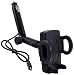 Arkon MICRO Universal Lighter Socket Mount with Micro USB Charge Cable for Mobile Phones and Smartphones (Black)