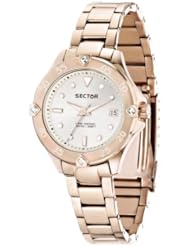Sector Womens R3253250503 Marine Analog Display Quartz Rose Gold Watch