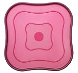 VIVO Villeroy & Boch Design 0721 10-1/4-Inch by 10-1/4-Inch Lid/Coaster, Red