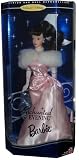 Barbie 1995 Collector Edition 1960 Fashion and Doll Reproduction 12 Inch Doll - Enchanted Evening Barbie with Gown with Train, Furry Stole, Faux Pearl Necklace and Earrings, Long Gloves, Shoes, Hairbrush and Doll Stand