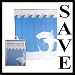 Kikkerland Shower Curtain - Jaws