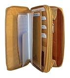 New Womens Credit Card Check Book Cash ID Wallet Tan