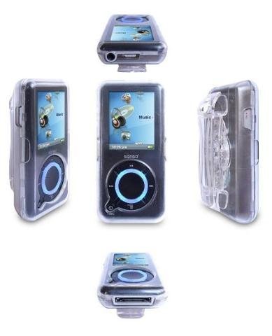Crystal Snap-On Case with Mp3 Player
