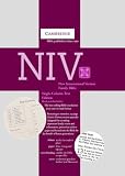 NIV Single Column Text Black Goatskin NI176FH