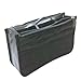 Tapp C. Multi-pocket Nylon Purse Insert Organizer - Black