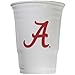 NCAA Siskiyou Sports Fan Shop Alabama Crimson Tide Plastic Game Day Cups 18 count Team Color