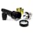 Likki High-intensity Xenon Flashlight with Aircraft Grade Crush Resistant Aluminum Casing, up to 230 Lumens Output Power (3x CR123A 3V Lithium Batteries Included) for Outdoors, Self-defense, Military, Law Enforcement & General Applications