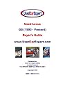 Used Lexus GS, Buyer's Guide: 1993 - Present