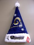 Saint Louis Rams Licensed NFL Santa Hat