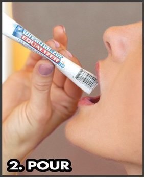 (Pack of 2) Breathalyzer Equalizer Packages - Reduces Mouth Alcohol and Readings DUI