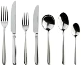 Arthur Price 88-piece Spirit cutlery set for 12 people in a modern canteen