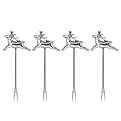 Dellarobbia Reindeer Cocktail Pick Set of 4