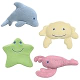 Green Sprouts Organic Cotton Splash Toy 4pc Set-Aquatic