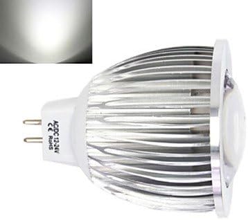 Bulb, 1 pcs 12 W 1LED X COB 450-950 LM 2800-3500/6000-6500 K Warm White/Cool White MR16 Spot Lights DC /AC 12 V ( Light Source Color : Cool White , Beam Angle : 360° )