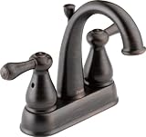 Delta Leland 2575-RBMPU Venetian Bronze Two Handle Centerset Lavatory Faucet